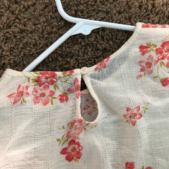 Ralph Lauren floral summer babydoll blouse - Picture 3 of 4